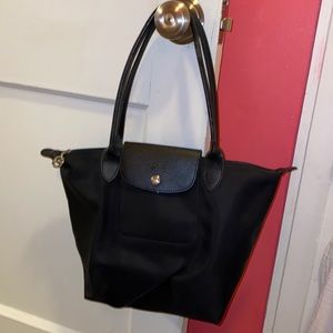 Black Longchamp Tote
